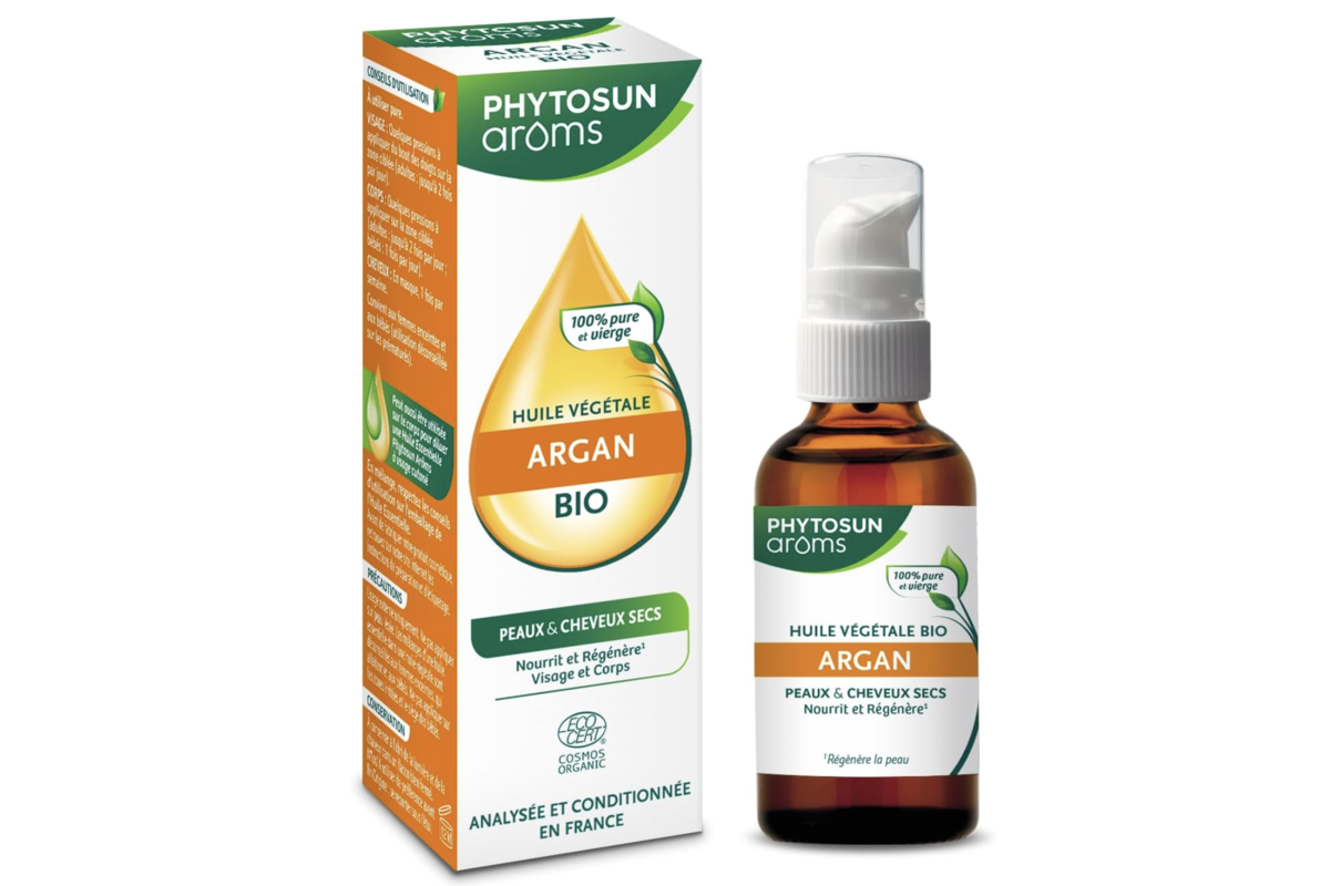 Phytosun Aroms huile argan bio flacon avec boite