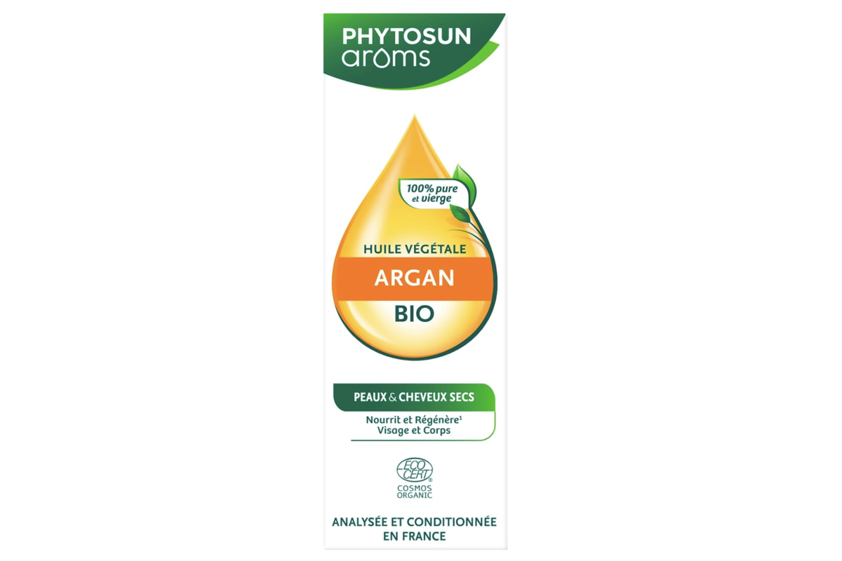 Phytosun Aroms Huile Vegetale Argan Bio 100% pure et vierge 50 ml