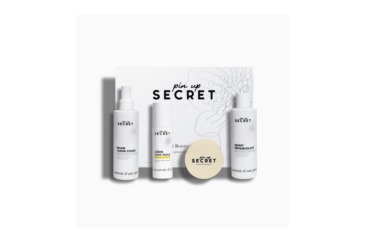 Coffret Visage Routine du Soir Secret Démaquillant Brume Pin Up Secret bon plan 2026-07-24