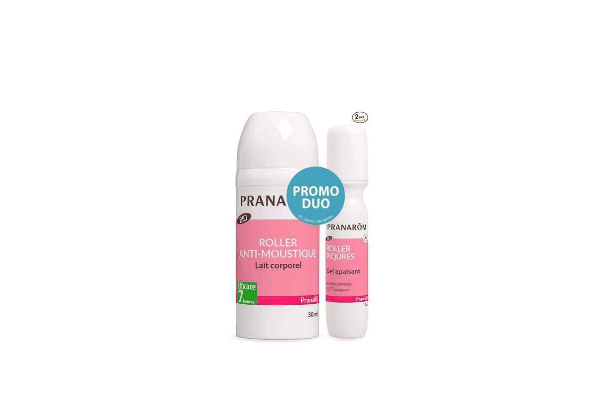 Duo Roller Anti-Moustiques + Après-Piqûres Bébé Bio Pranarôm bon plan 2026-07-24