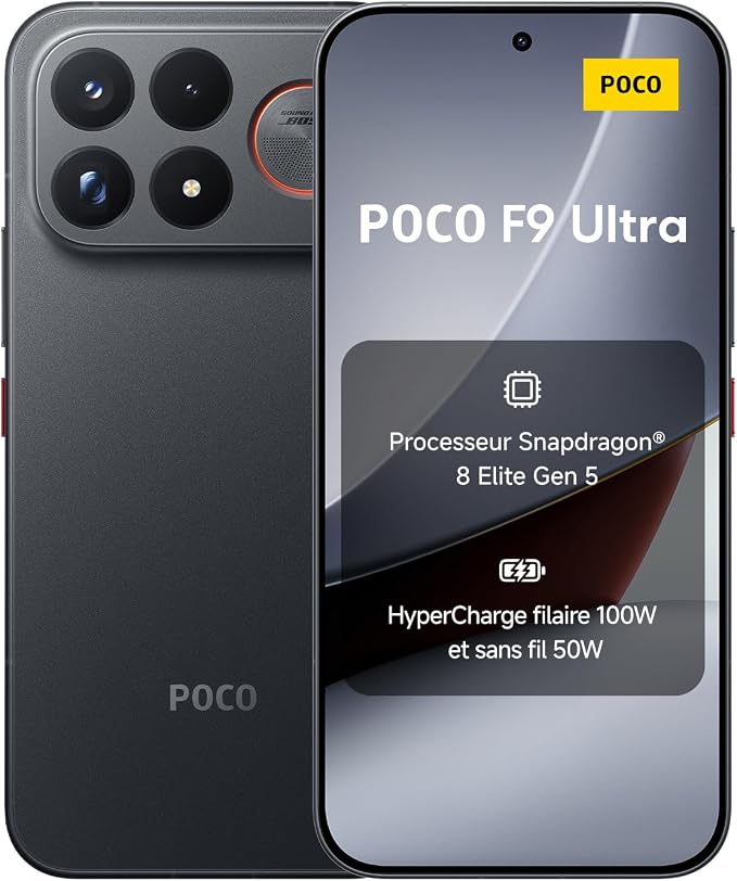 Smartphone POCO F9 Ultra 5G disponible en plusieurs configurations sur Amazon