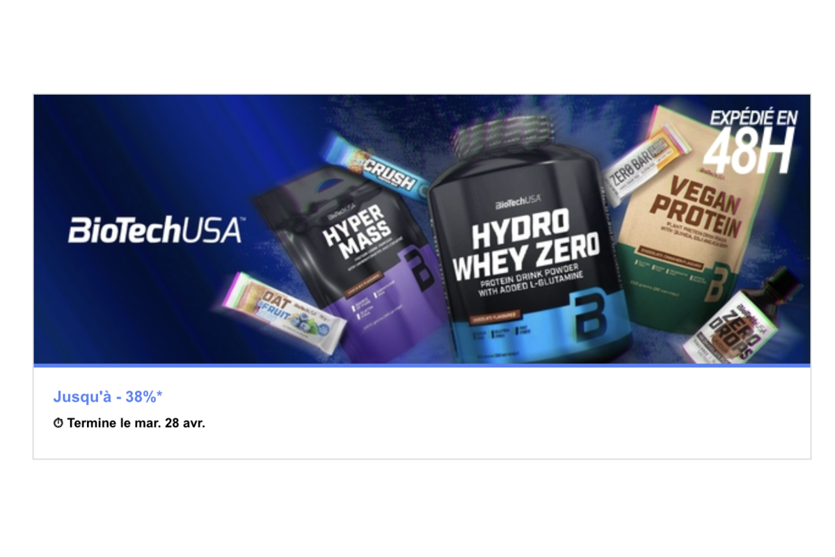 Private Sport Shop BioTechUSA Hyper Mass Hydro Whey Zero Vegan Protein jusqu'à -38%