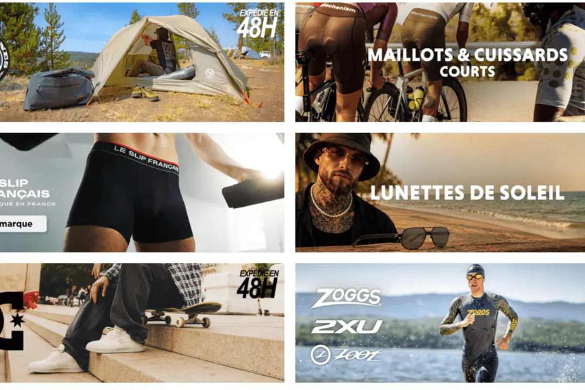 Sélection de ventes privées sport, outdoor, cyclisme, running et accessoires sur Private Sport Shop