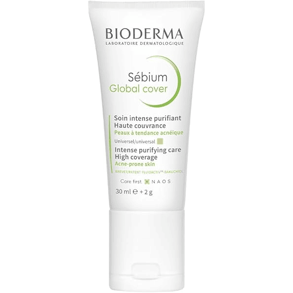 Bioderma Sébium Global Cover peau grasse imperfections régule sébum