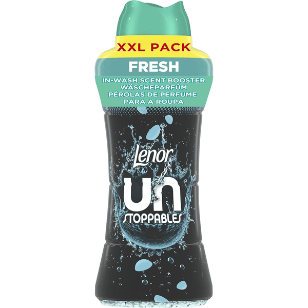 Lenor Unstoppables perles parfum linge environ 60 lavages parfum aérien agrumes fruits frais 12 semaines fraîcheur
