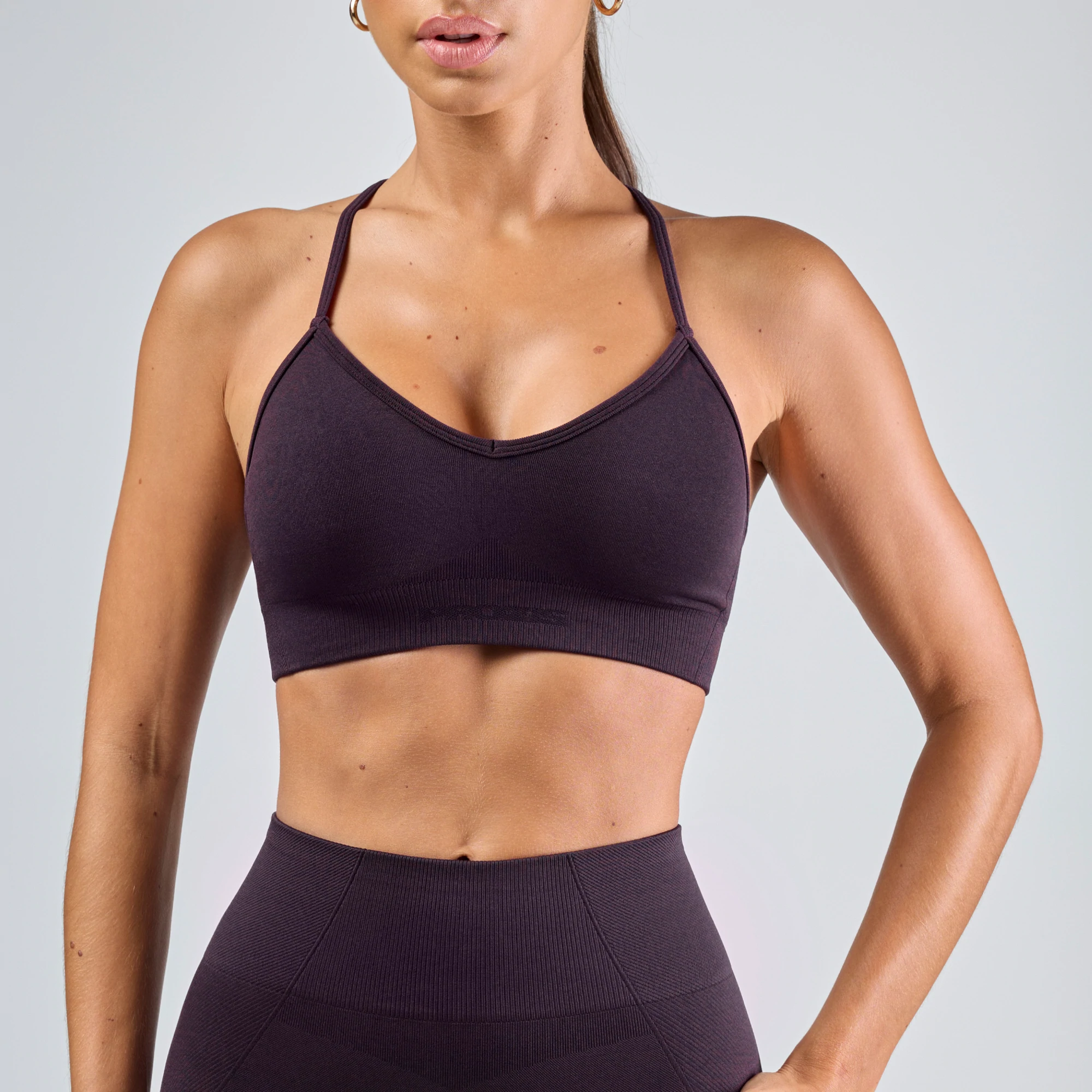 Soutien-gorge de sport BFF violet foncé Prozis