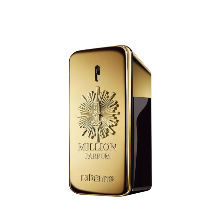 Flacon doré Rabanne 1 Million Parfum pour homme 50 ml