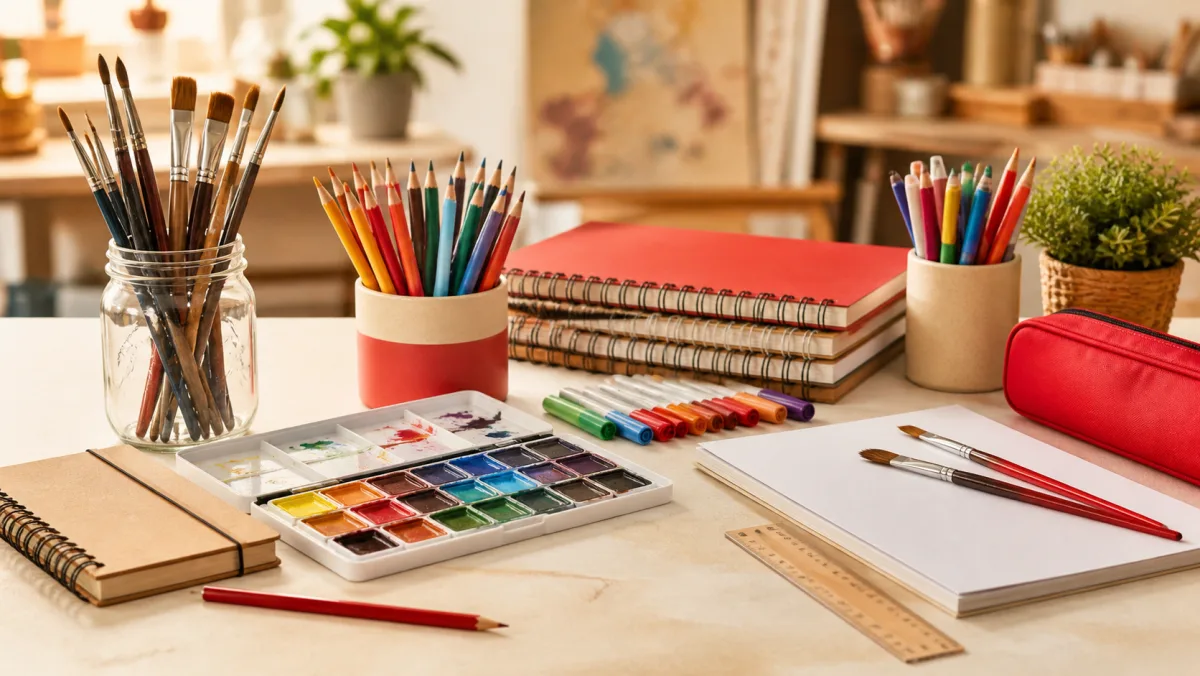 Matériel de dessin, peinture et fournitures scolaires pour les offres Rougier et Plé