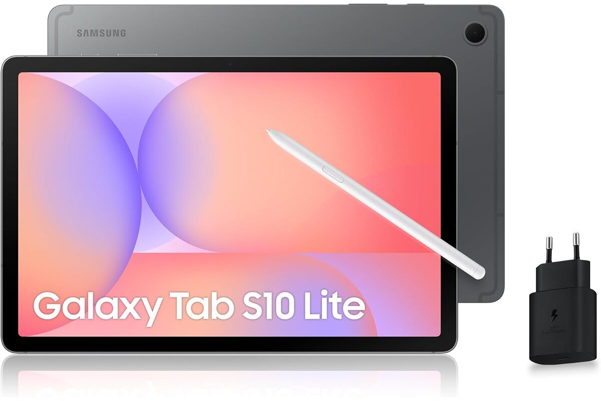 Samsung Galaxy Tab S10 Lite avec S Pen et chargeur rapide 25W