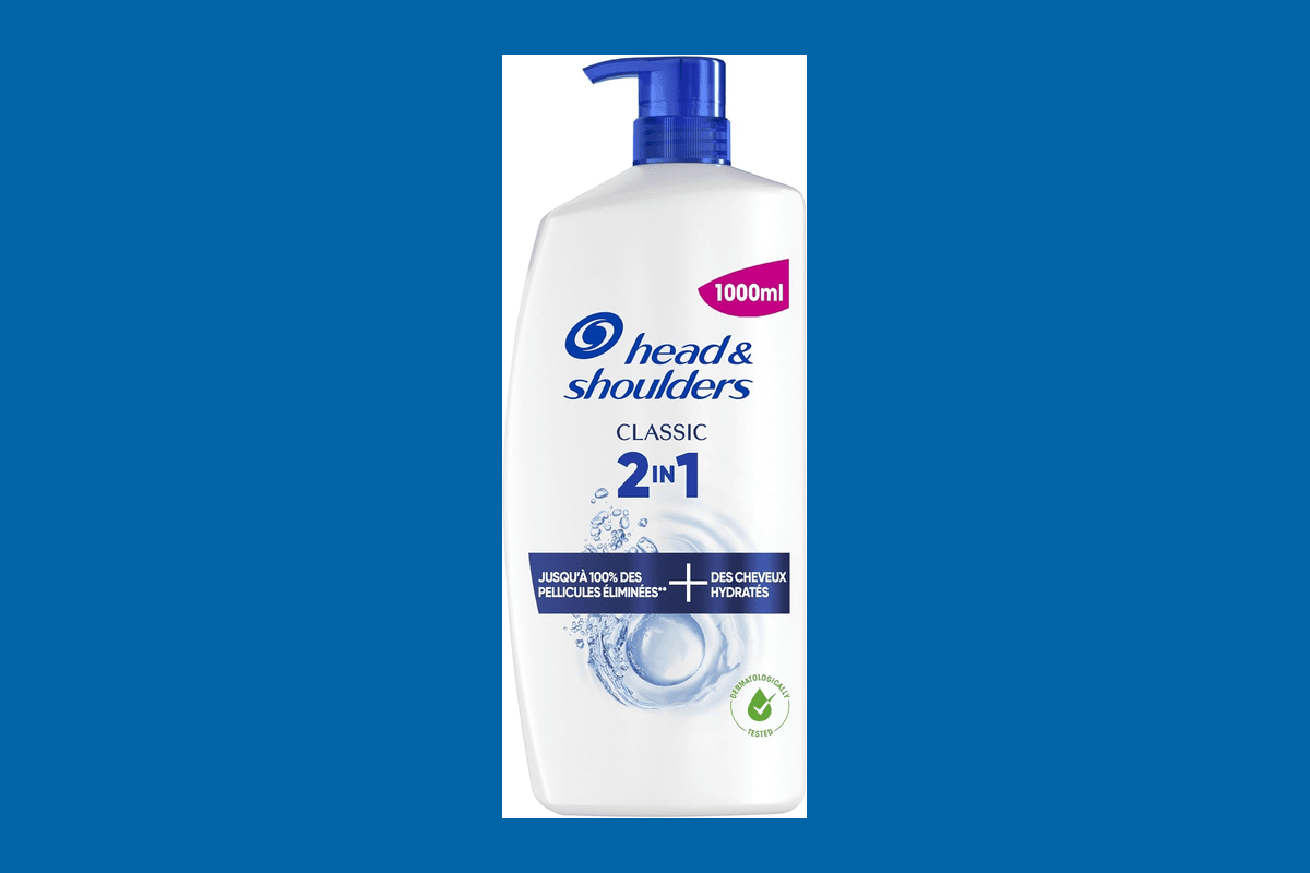Head Shoulders Classic shampoing antipelliculaire pyrithione de zinc formule douce cuir chevelu sensible efficace 1ère utilisation 400ml