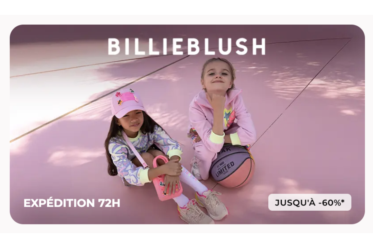 Vente Billieblush : mode enfants expédition 72h