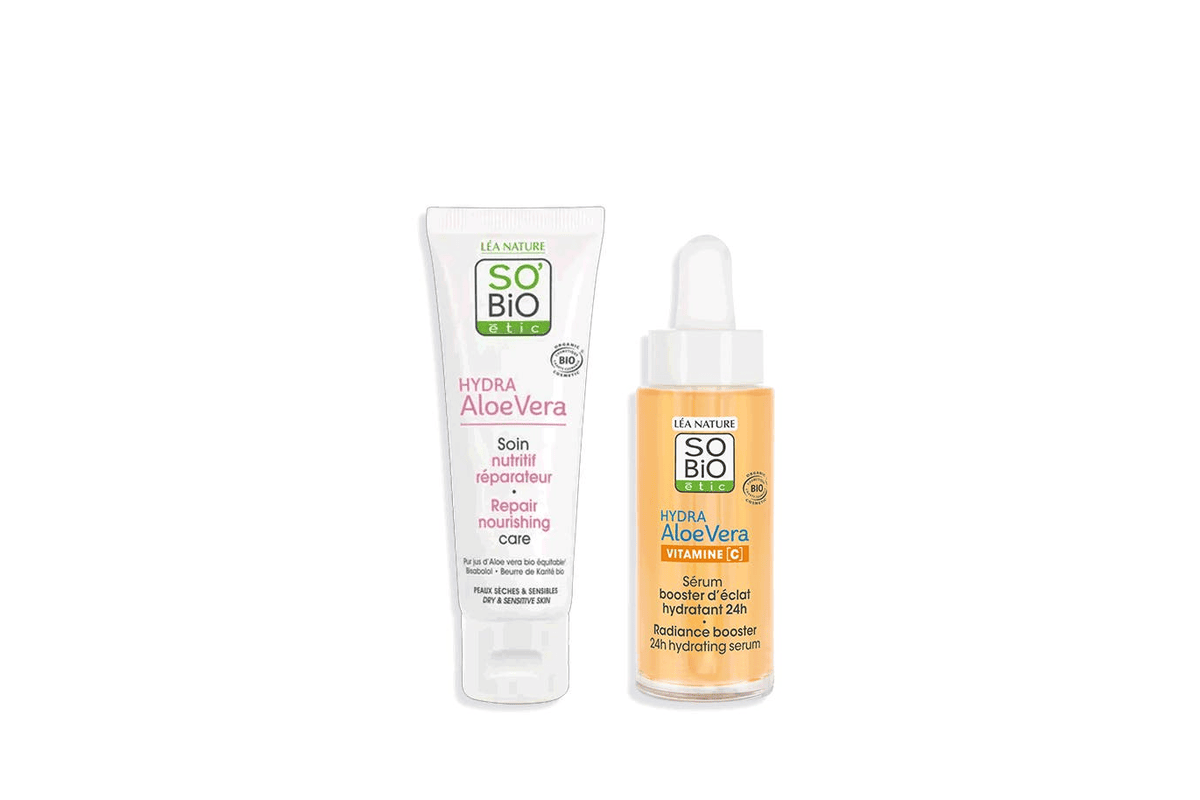 Routine Peaux très sèches Hydra Aloe Vera So'Bio Etic bon plan 2026-07-24