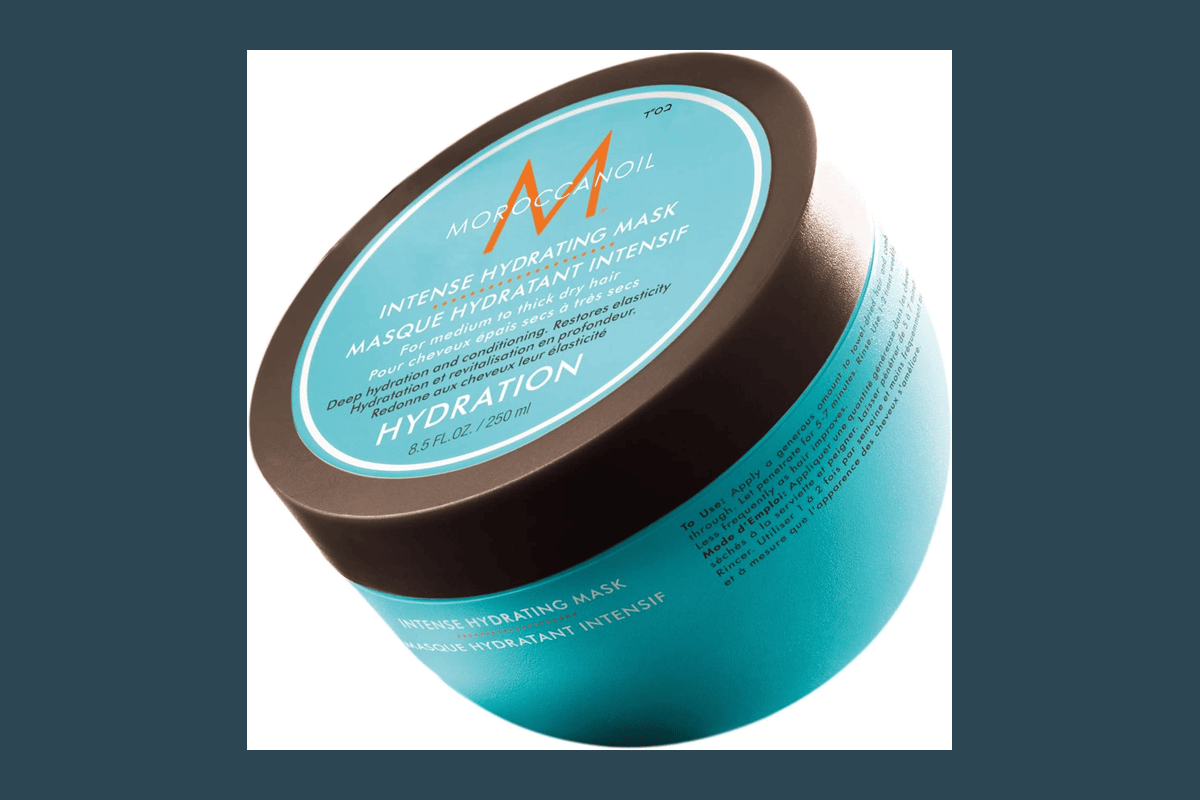 Moroccanoil Intense Hydrating Mask masque nourrissant huile argan protéines cheveux secs bouclés curly girl 250ml parfum signature