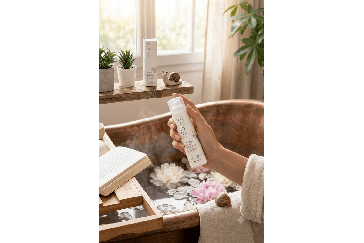 Avis RoyeR Cosmétique crème visage riche anti-âge bave d'escargot bio peaux matures hydratation rides karité acide hyaluronique
