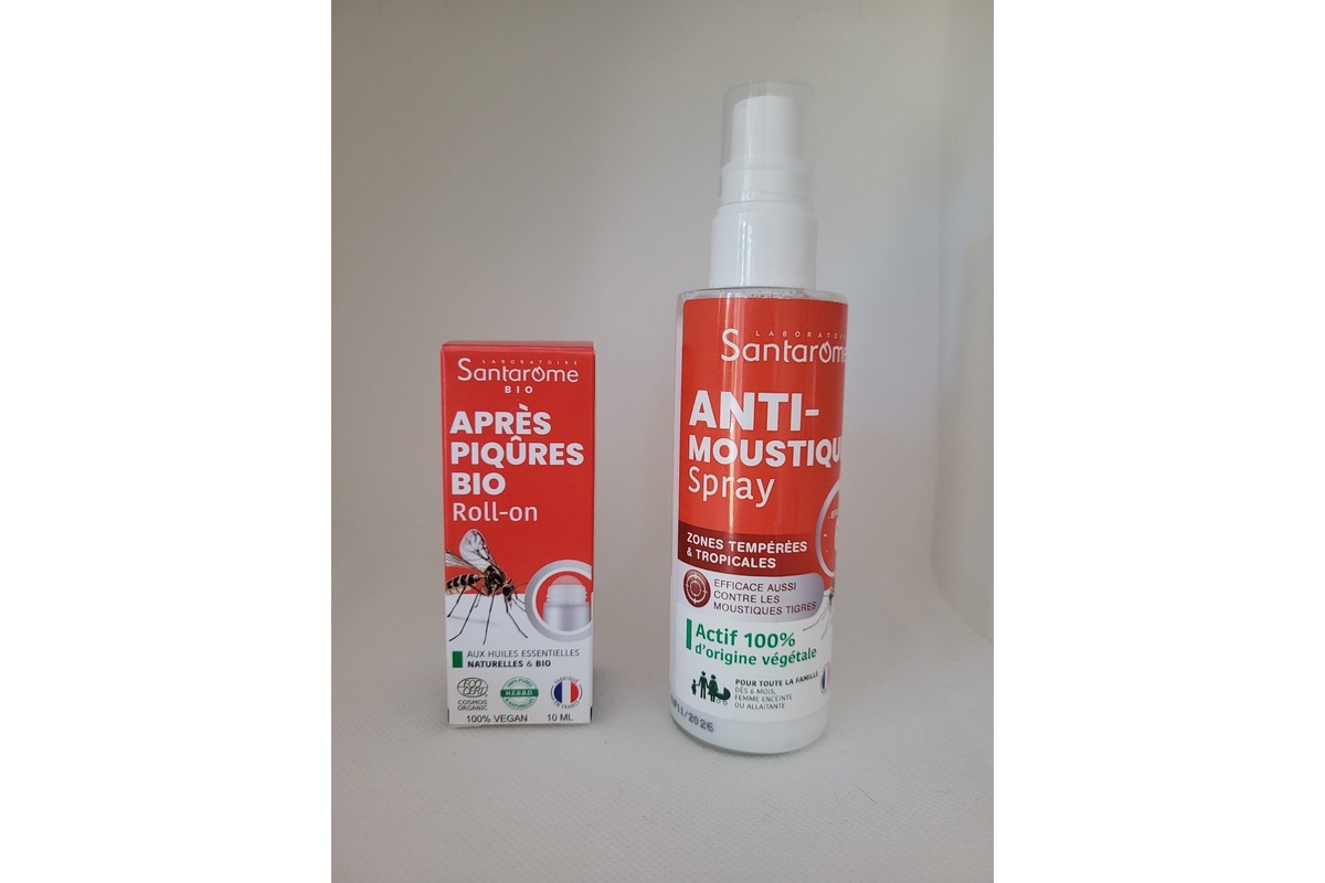 Spray Anti-Moustiques Santarome bouteille