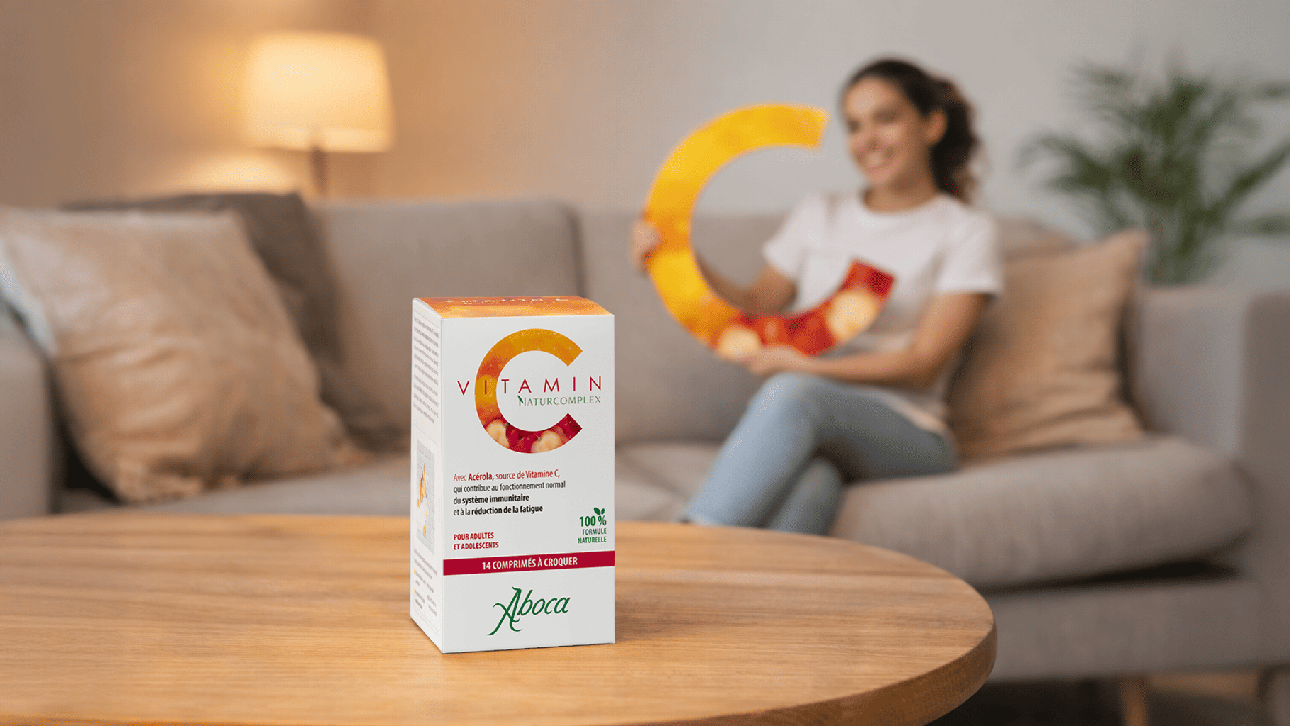 Campagne de test Aboca Vitamin C Naturcomplex en comprimés à mâcher