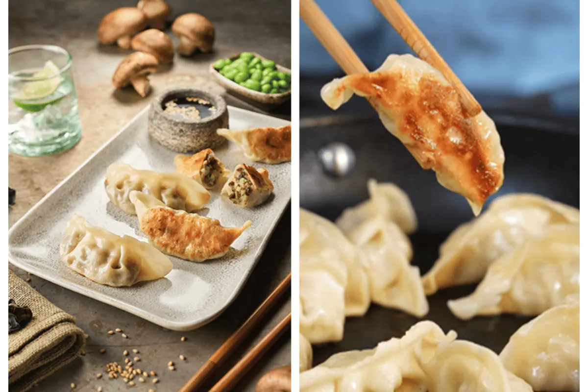 Test gratuit Gyoza Ajinomoto raviolis japonais 292 ambassadeurs Sampleo bon d'achat poulet légumes crevettes bœuf porc