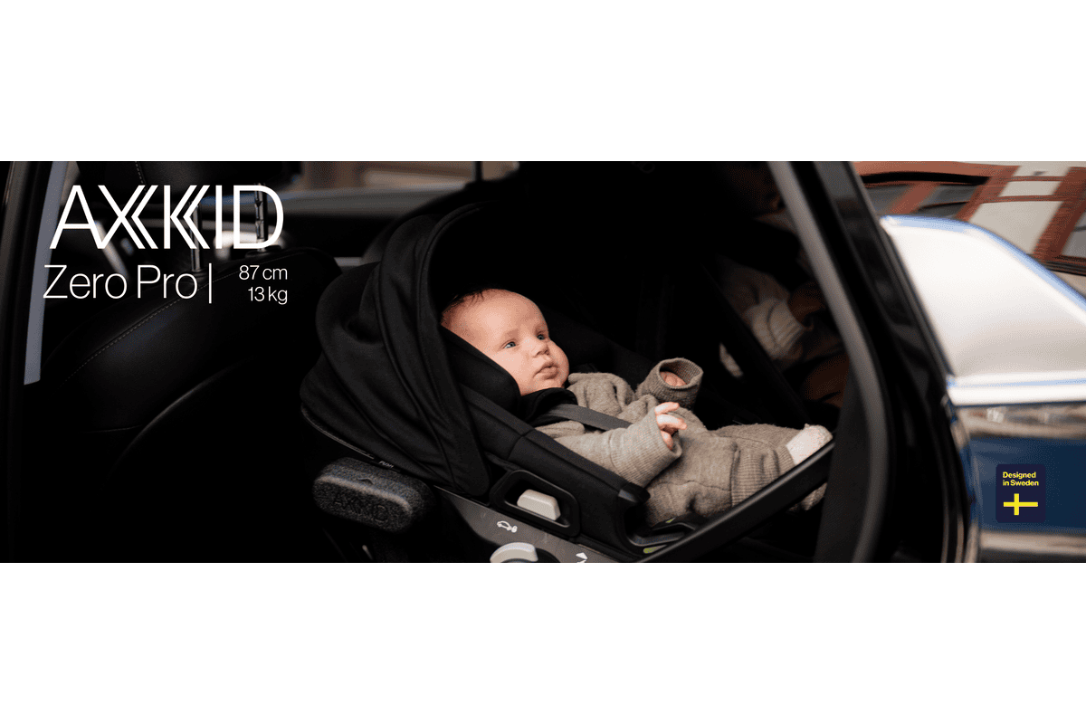 Test gratuit ConsoBaby siège auto Axkid Zero Pro base pivotante Zero sécurité bébé dos route