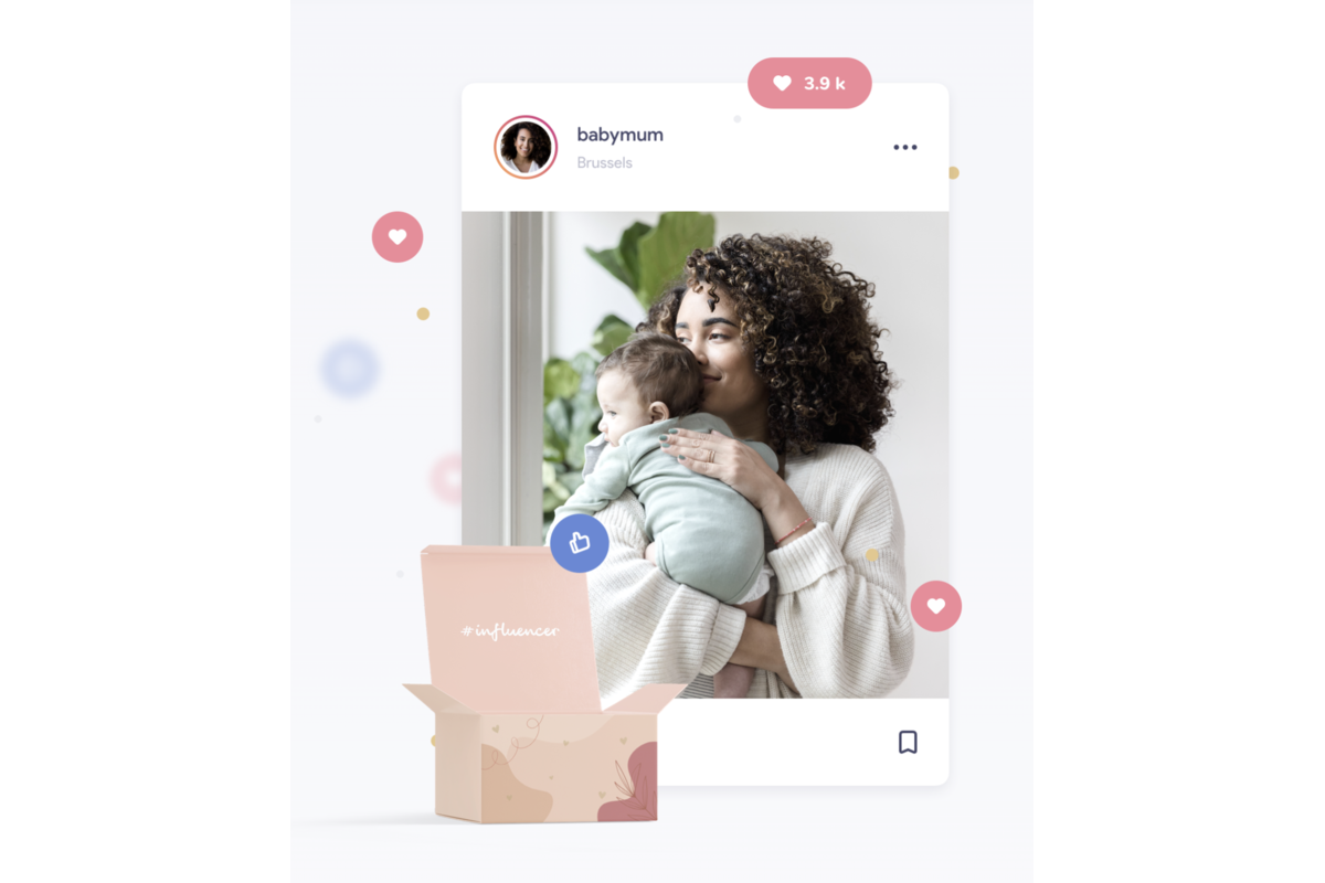 Babyboom programme influenceuses maman bébé test produits gratuit Instagram