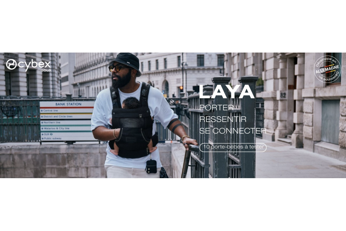 Test gratuit Cybex LAYA porte-bébé physiologique noir Consobaby Baby Test