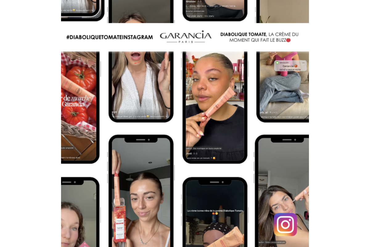 Test gratuit Garancia creme riche Diabolique Tomate Instagram TikTok buzz bonne mine 3 en 1 vegan mai juin 2026