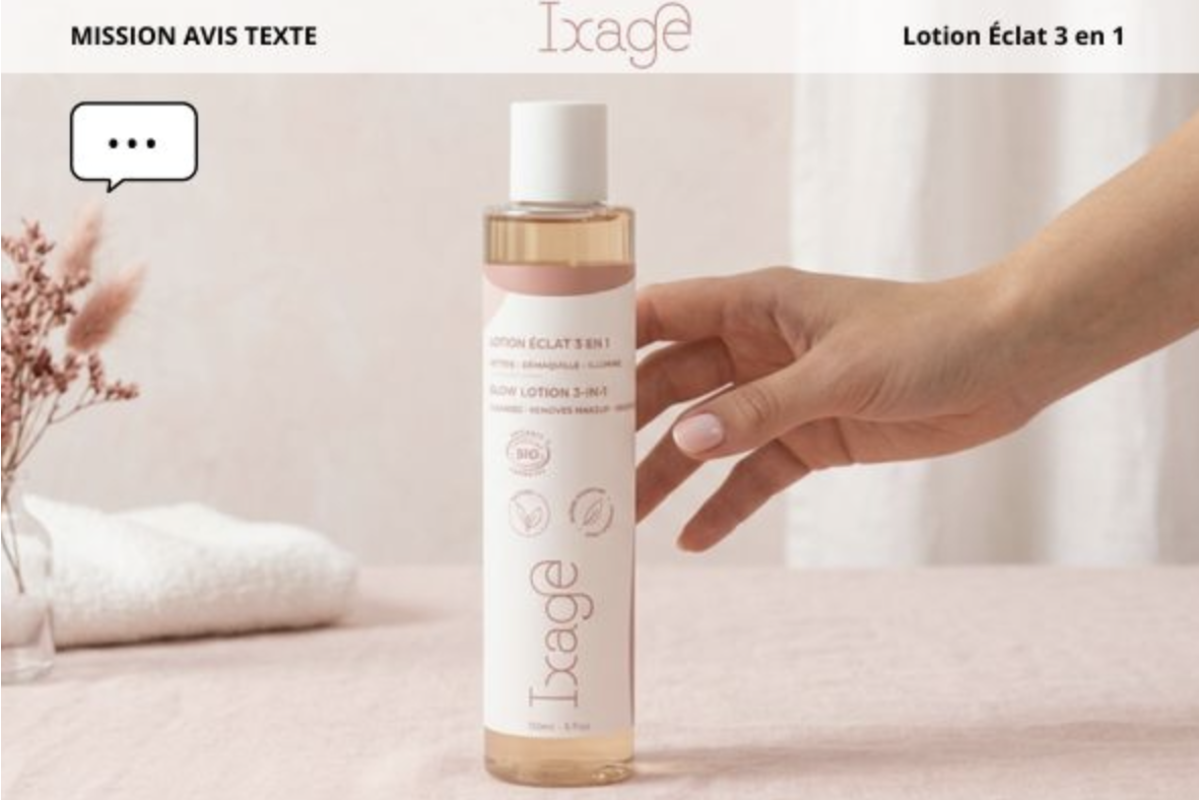 Ixage Serum Hydratant Repulpant mission avis texte test ambassadrices bio Cosmos Organic mai 2026