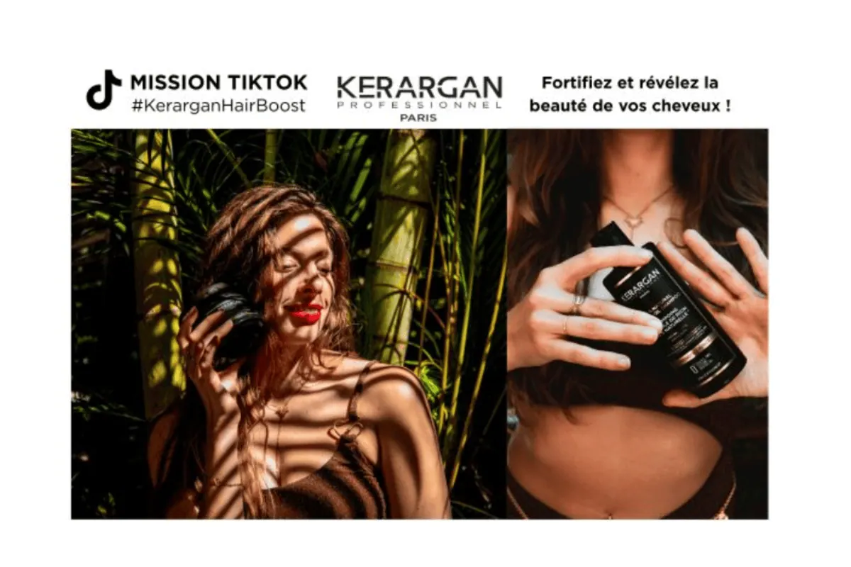 Mission TikTok Kerargan KerarganHairBoost routine ricin cheveux fragilisés fortifier révéler beauté