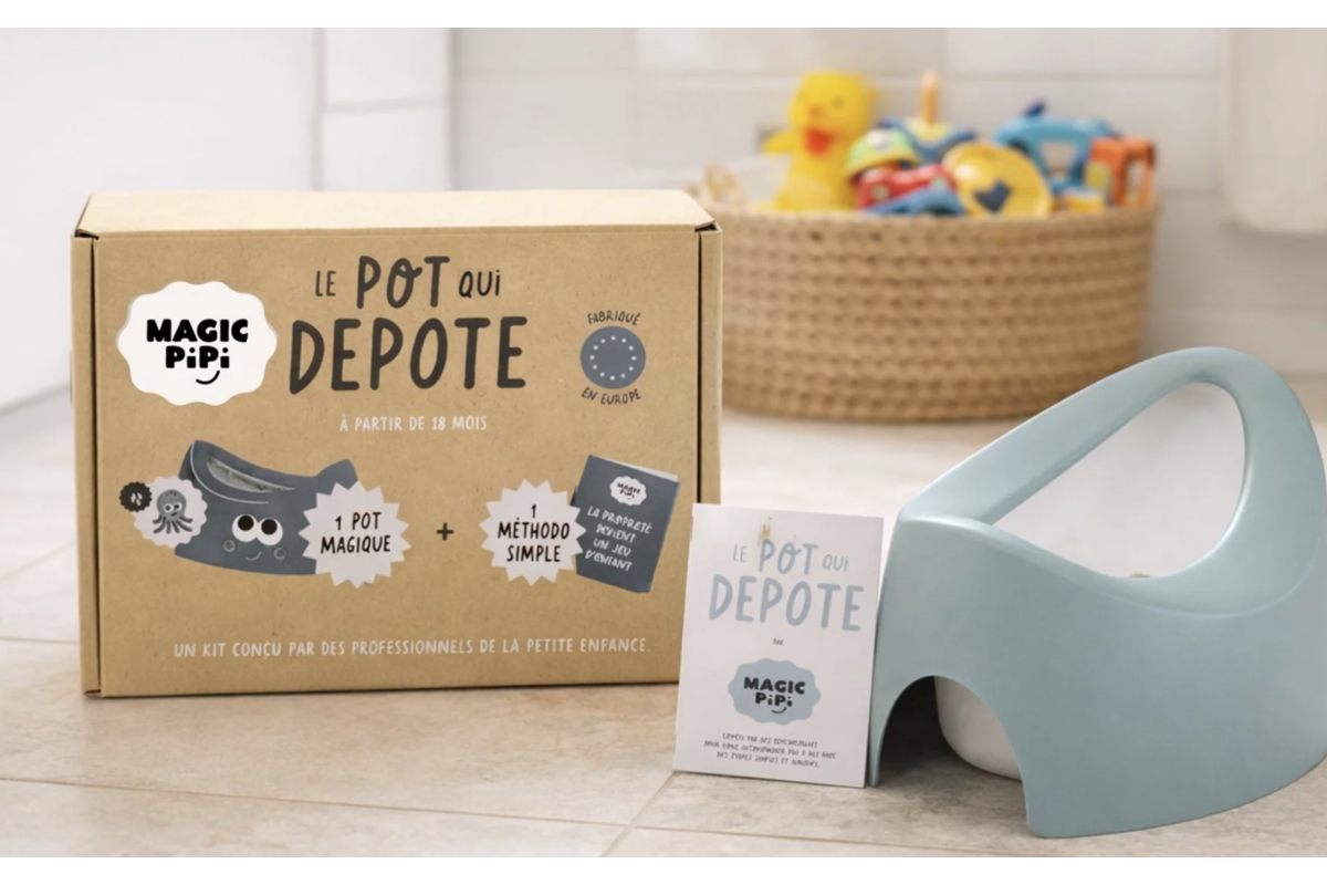 Magic PiPi le pot qui dépote kit ludique apprentissage propreté enfant 18 mois