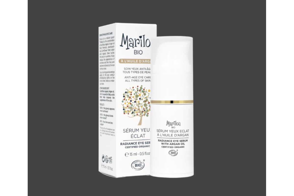 Marilou Bio Sérum Yeux Éclat à l'huile d'argan mission test ambassadrice 2026
