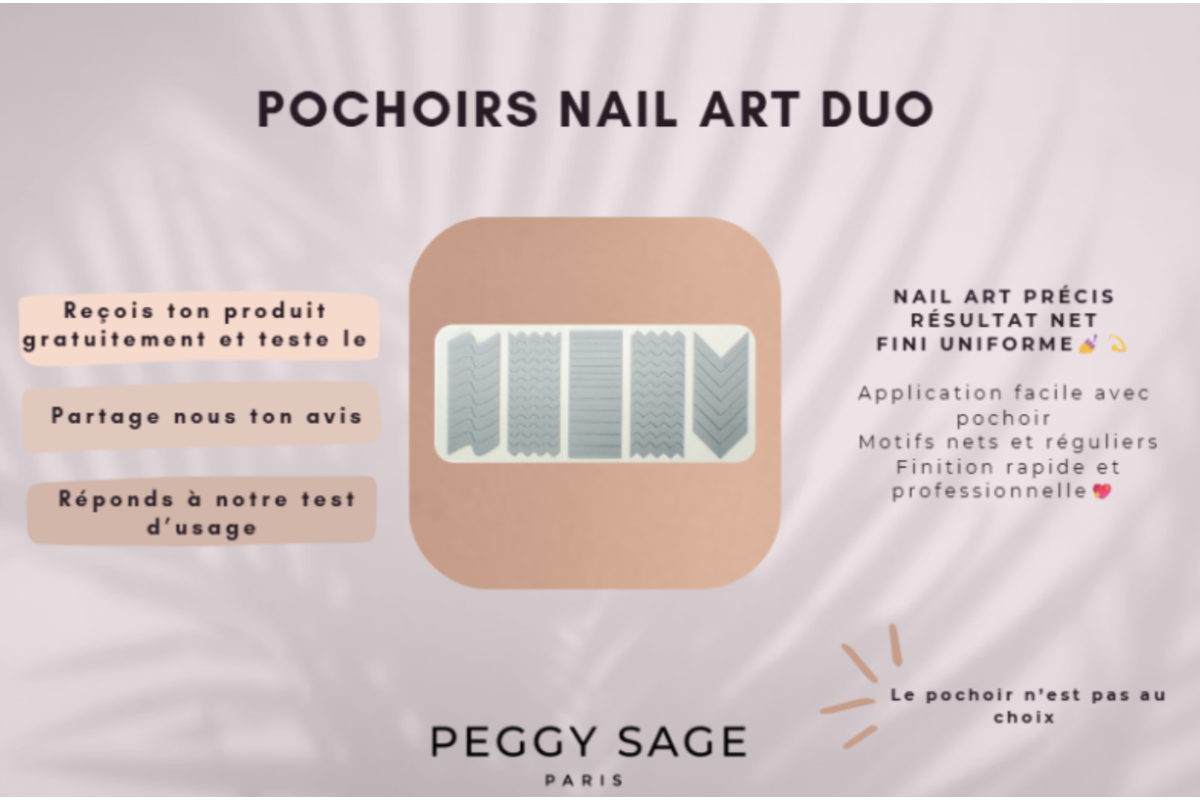 Test produit gratuit Peggy Sage Base coat effet chrome reflets miroir