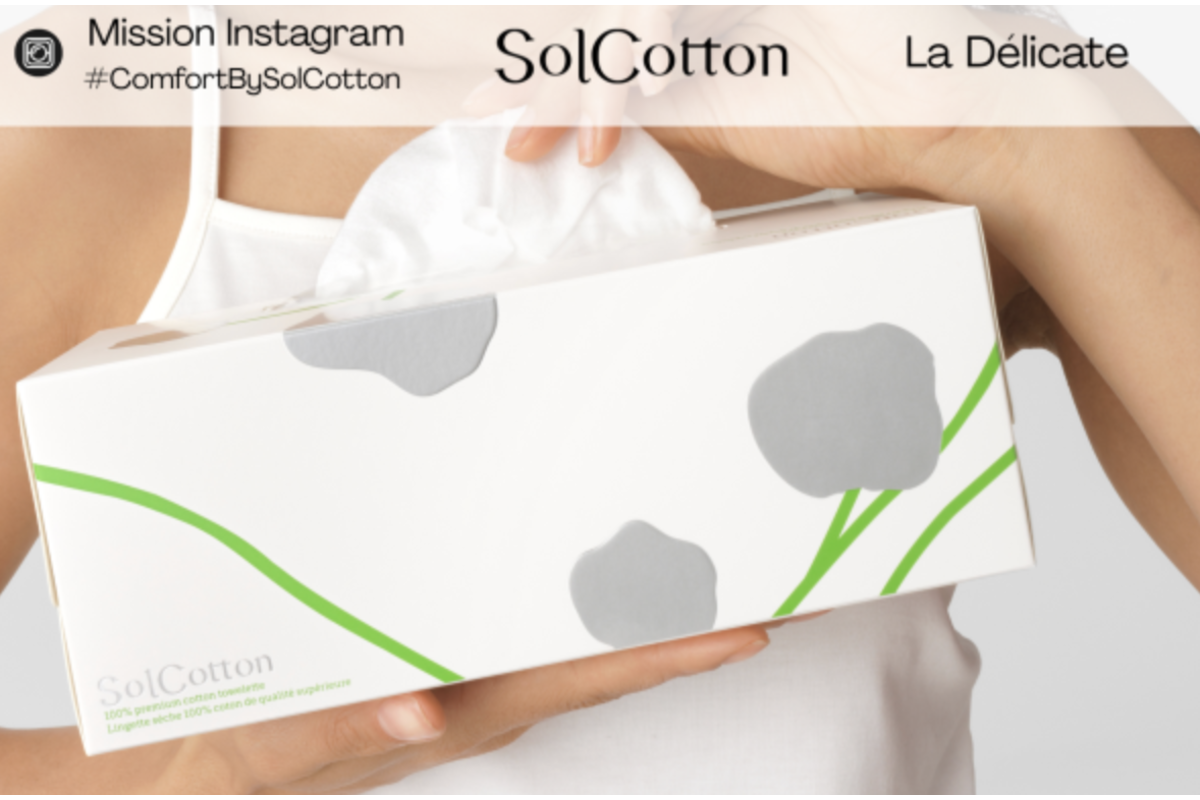 SolCotton La Délicate test gratuit ambassadrice Instagram #ComfortBySolCotton