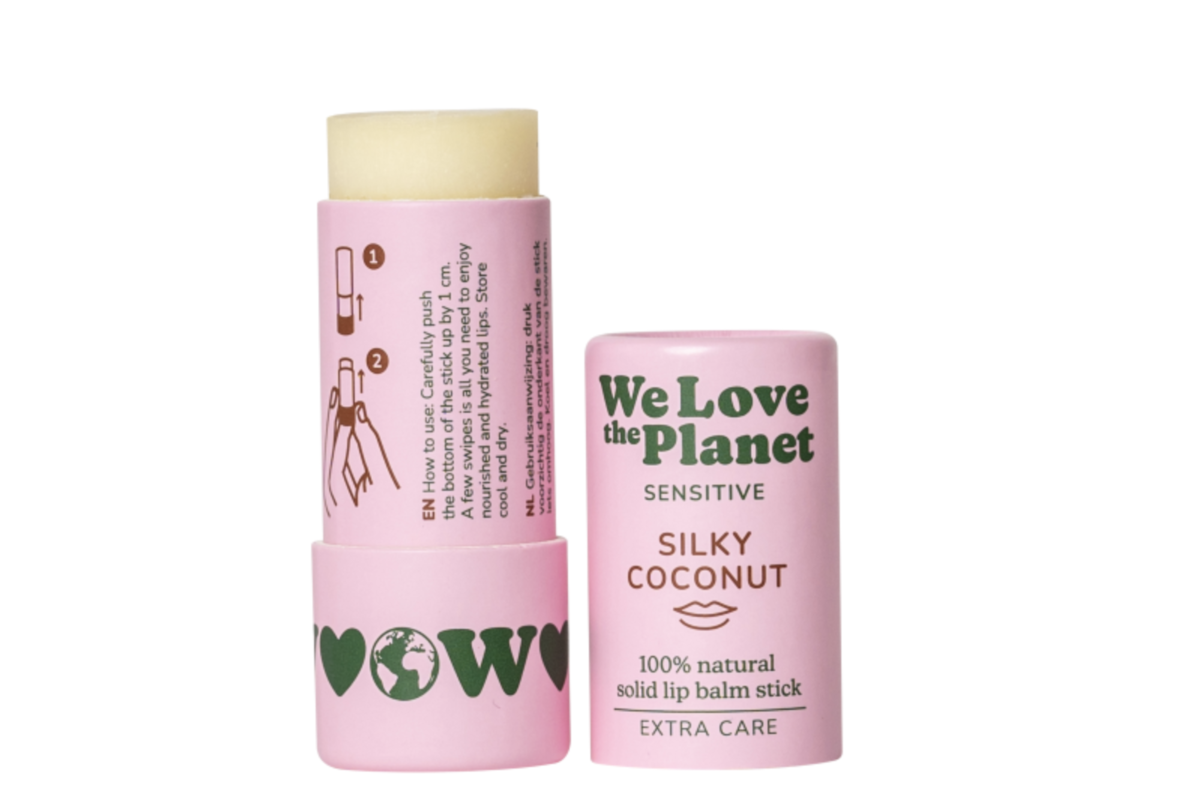 We Love The Planet Baume à Lèvres Silky Coconut 100% naturel sensitive extra care