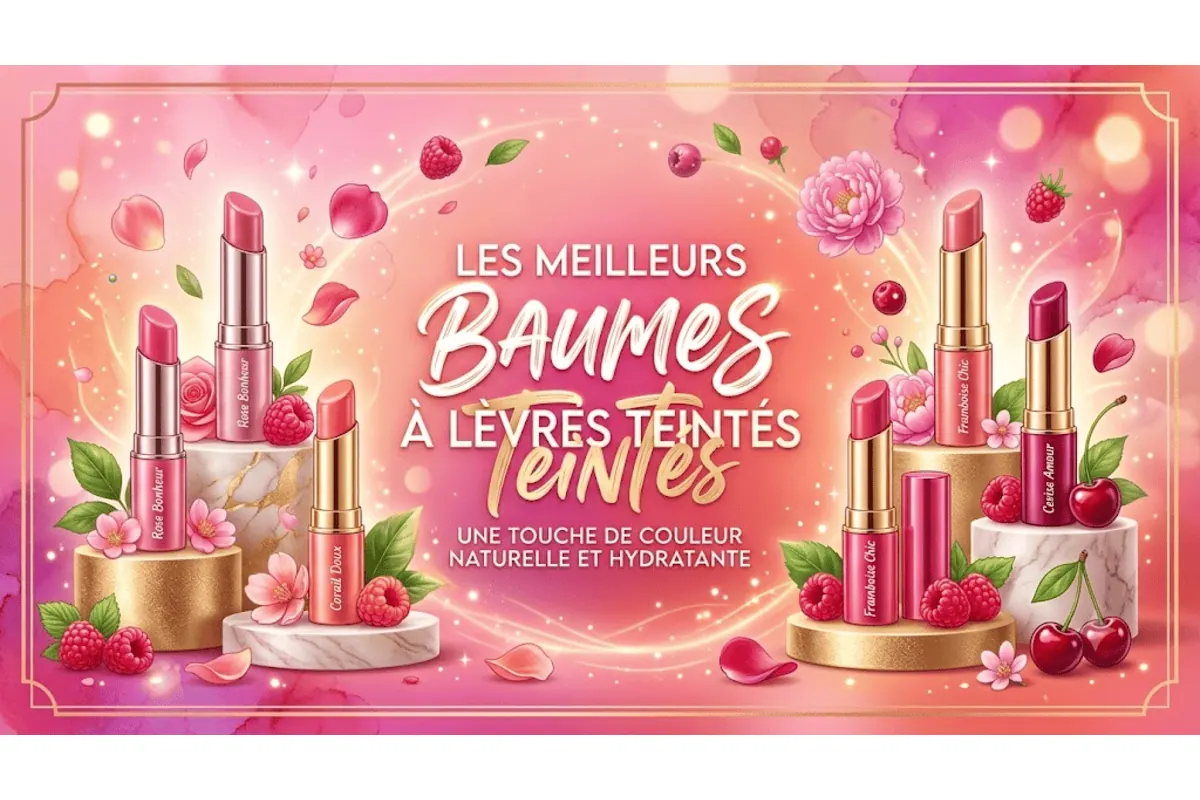 Sept baumes à lèvres teintés à comparer