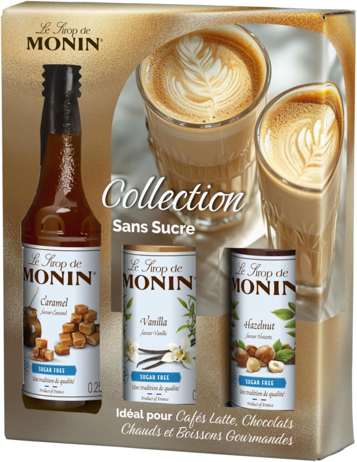 Coffret de sirops MONIN proposé gratuitement à huit testeurs