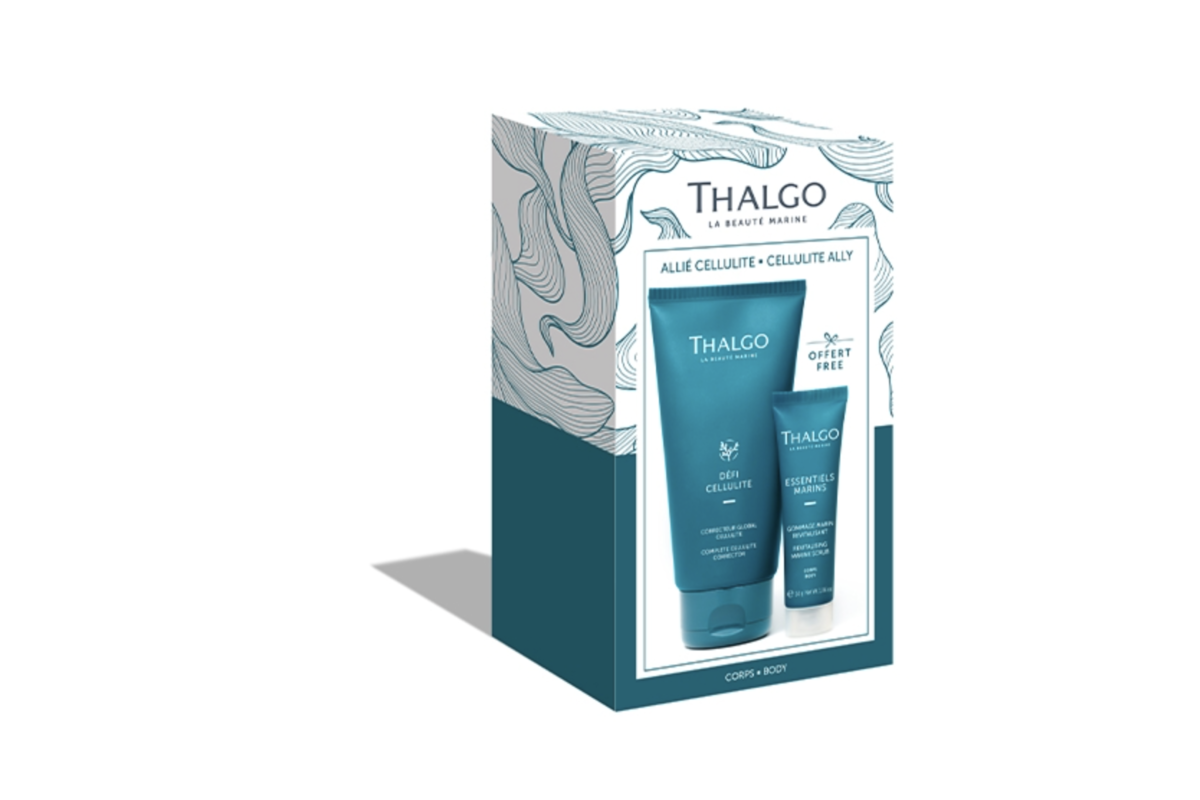 Thalgo coffret Allie Cellulite correcteur global et gommage marin