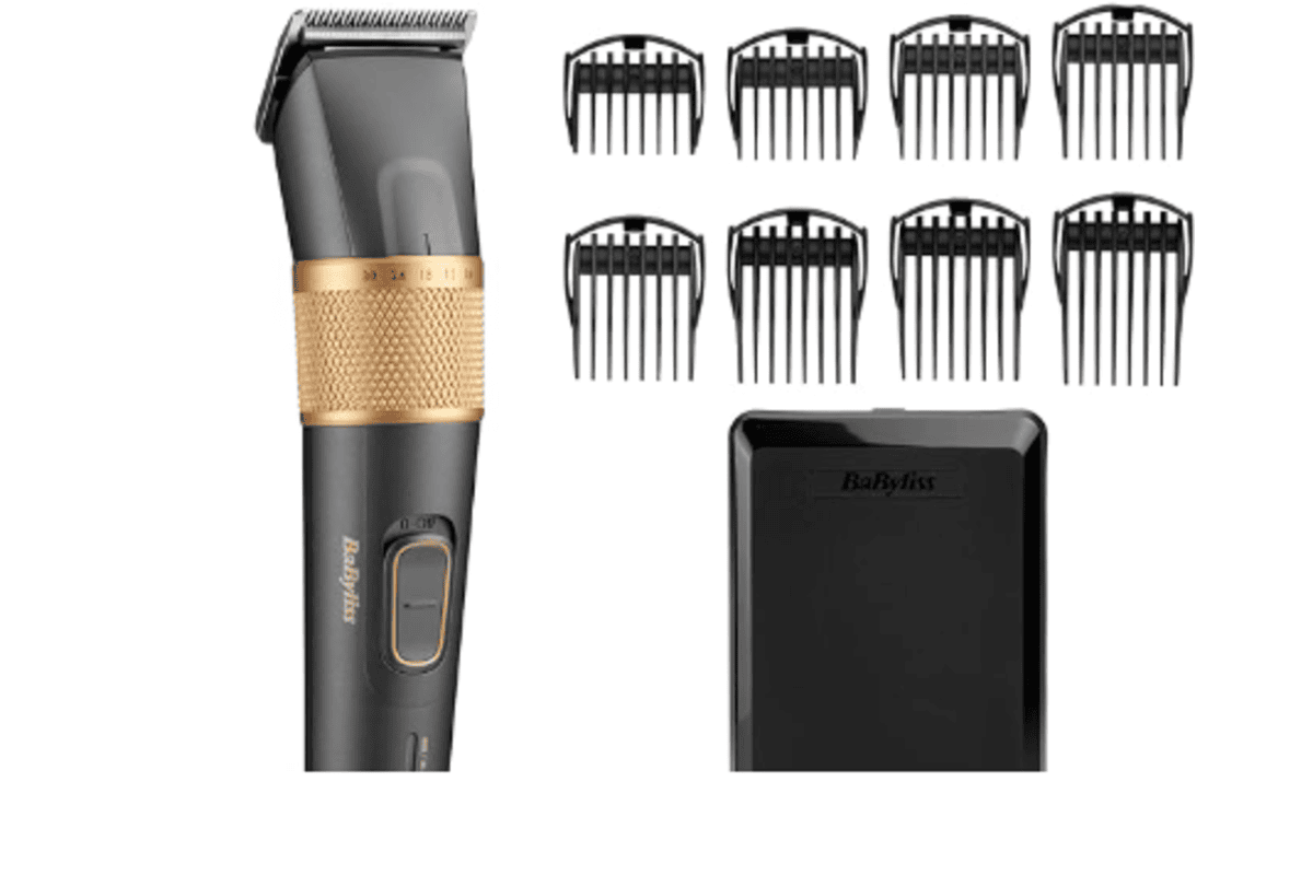 BaByliss E987E tondeuse sans fil dégradé pro lame céramique titane 120 minutes autonomie 40 longueurs