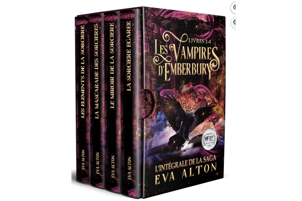 Les Vampires d'Emberbury integrale saga 4 tomes Eva Alton