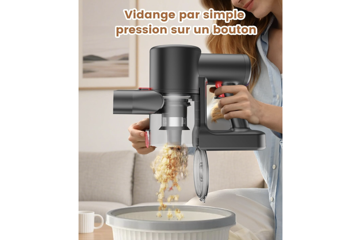 VersLife Z8 vidange hygienique simple pression bouton