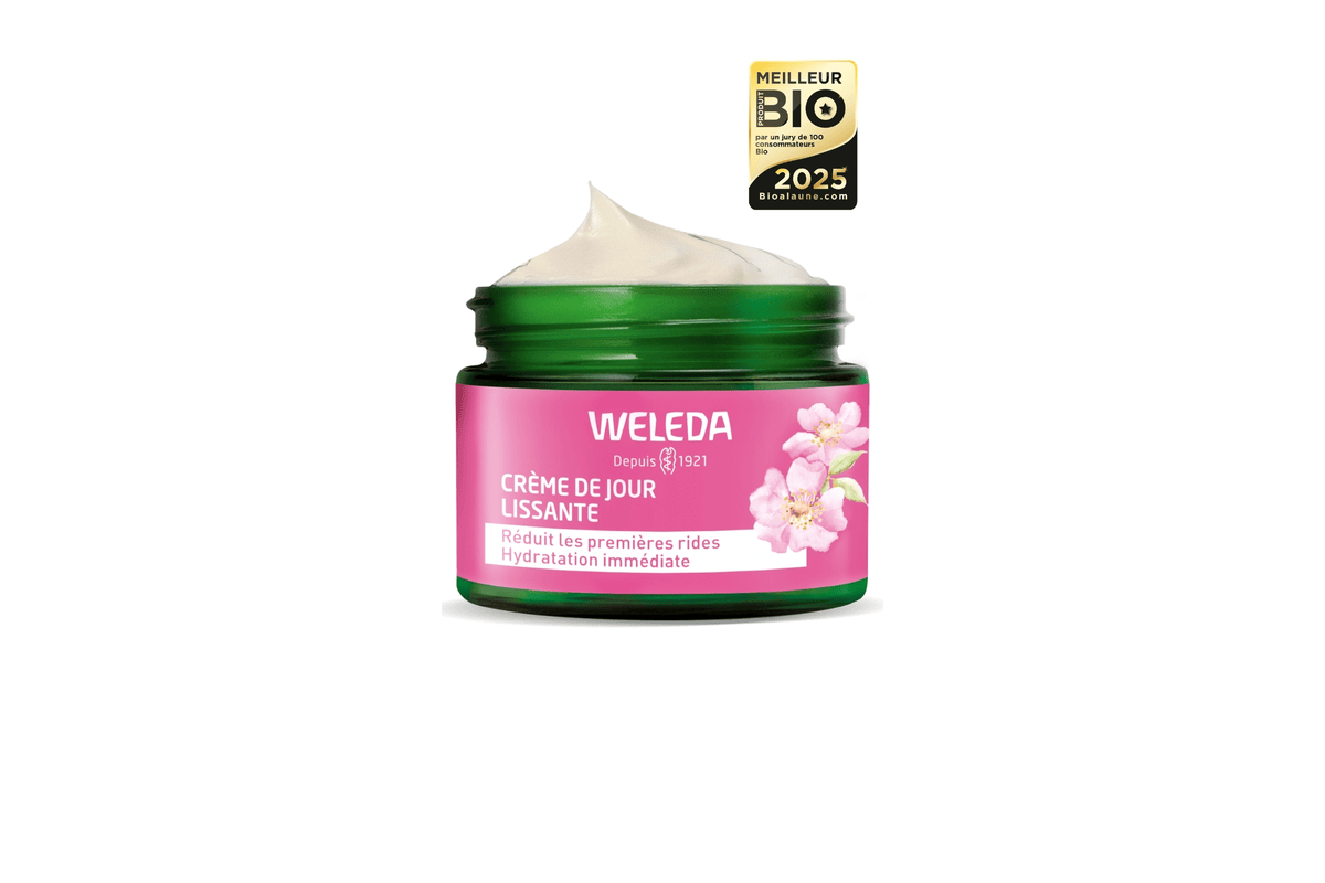Crème de Jour Lissante Weleda Rose Musquée & Thé Blanc bon plan 2026-07-24