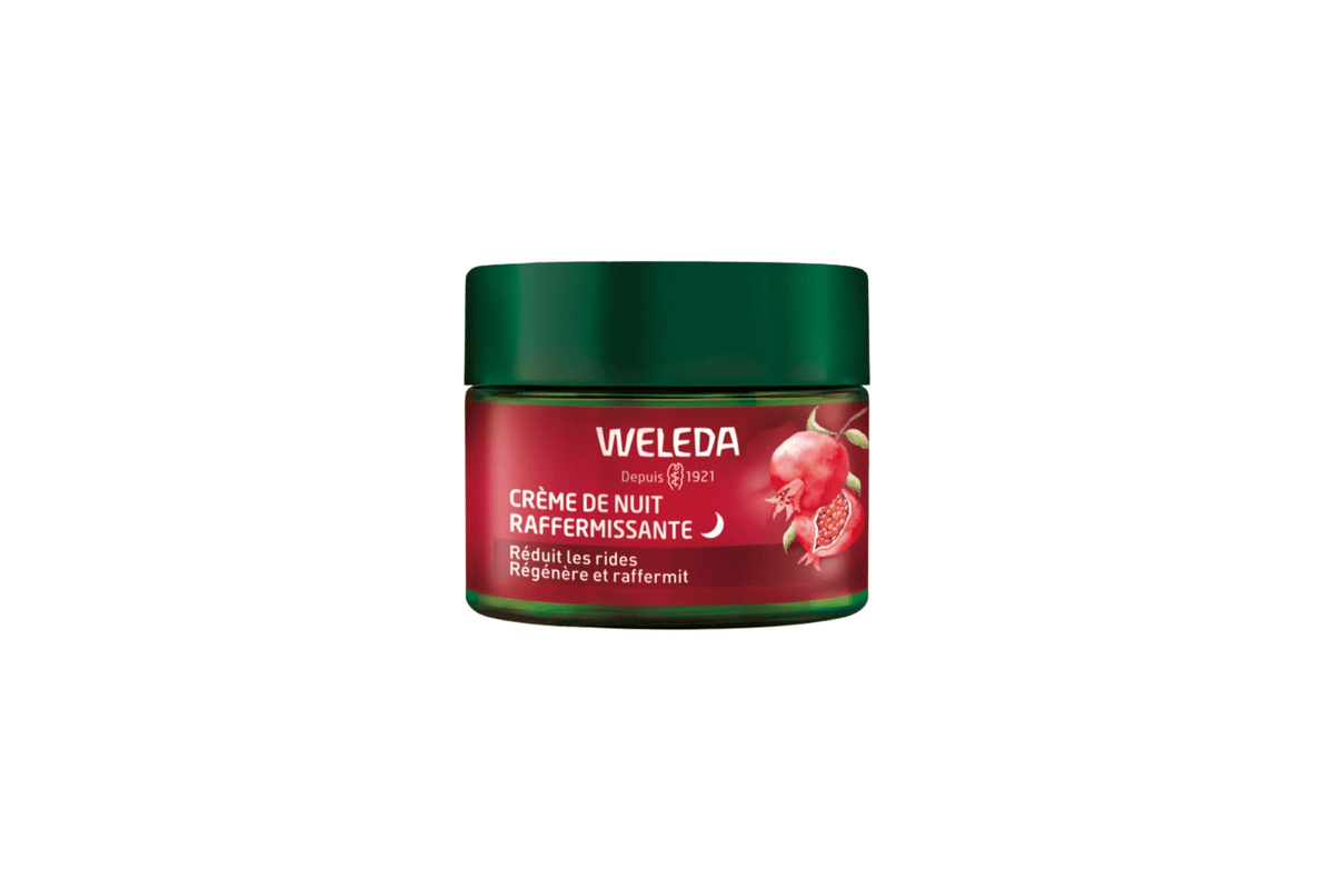 Crème de Nuit Raffermissante Weleda Grenade & Peptides de Maca bon plan 2026-07-24